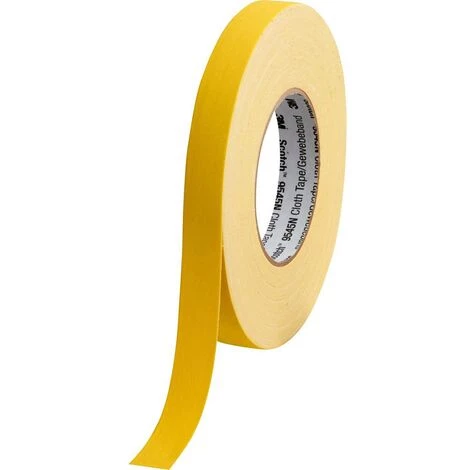 3M 3M 9545NY19 Ruban Adhésif Toilé Scotch® Jaune (L X L) 50 M X 19 Mm 1 Pc(s) - Jaune 3 3M 3M 9545NY19 Ruban Adhésif Toilé Scotch® Jaune (L X L) 50 M X 19 Mm 1 Pc(s) - Jaune