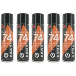 Colle En Aérosol 3M Foam Fast 74 - Spéciale Mousse X5