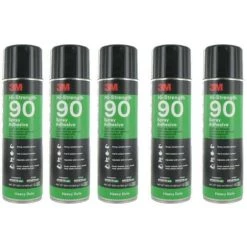 Colle En Aérosol 3M Hi-Strength 90 Haute Résistance X5