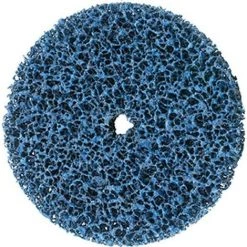 3M Disque De Décapage (flexible) XT-DC/CG-DC, Degré De Finesse : Extra-grossier, Ø 150 Mm, Vitesse Maxi. 4000 Tr/mn, Couleur : Bleu - Bleu