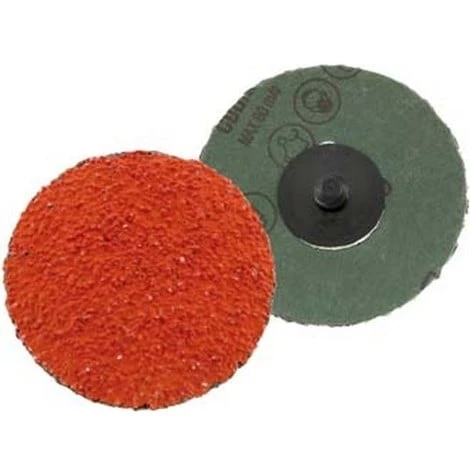 3M Meule Roloc (TM) Cubitron (TM) 785C, Grain : 36, Ø 76,2 Mm, Couleur Marron 3 3M Meule Roloc (TM) Cubitron (TM) 785C, Grain : 36, Ø 76,2 Mm, Couleur Marron