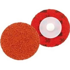 3M Meule Roloc (TM) Ø 50,8 Mm 23000 Tr/mn, Cubitron (TM) 977F, Grain : 50, Couleur Vert