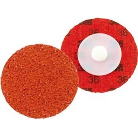 3M Meule Roloc (TM) Ø 50,8 Mm 23000 Tr/mn, Cubitron (TM) 977F, Grain : 50, Couleur Vert 3 3M Meule Roloc (TM) Ø 50,8 Mm 23000 Tr/mn, Cubitron (TM) 977F, Grain : 50, Couleur Vert