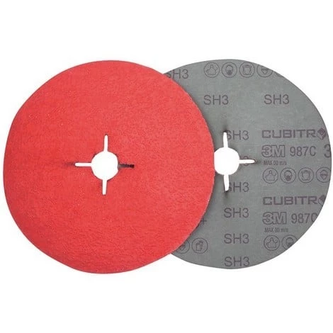 Meule En Fibre Cubitron II 987C 180mm P080+ 3M 1 PCS 3 Meule En Fibre Cubitron II 987C 180mm P080+ 3M 1 PCS