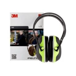 Casque Antibruit Peltor X4A 3M - Serre-tête - 33dB - Vert - X4A -3M Soldes Magasin 12697704 3