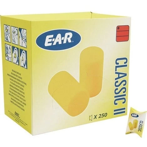 3M Bouchons D'oreilles Classic II, Modèle : 250 Paquets De Poches D'1 Paire Dans La Boîte 3 3M Bouchons D'oreilles Classic II, Modèle : 250 Paquets De Poches D'1 Paire Dans La Boîte