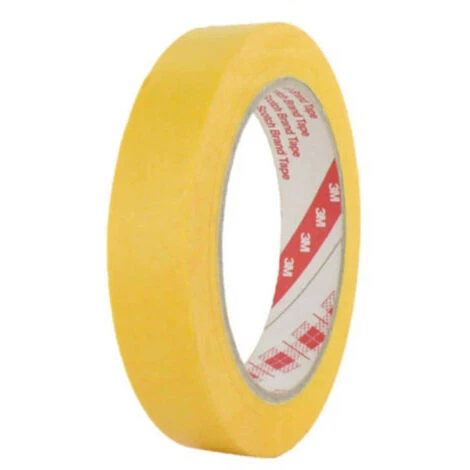 Ruban De Masquage 3M 244 18mm X 50m Jaune - Jaune 3 Ruban De Masquage 3M 244 18mm X 50m Jaune - Jaune