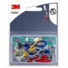 Pinces Accroche Tout - Coloris Assorti (x10) 3M