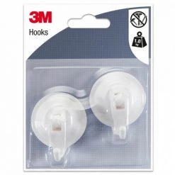 Crochets à Ventouse - Blanc (x2) 3M