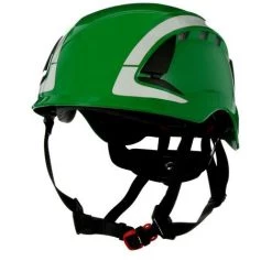 3M X5004V-CE Casque De Protection Avec Capteur UV, Réfléchissant, Avec Aération Vert EN 397, EN 12492 - Vert -3M Soldes Magasin 14483225 2