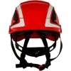 3M X5005V-CE Casque De Protection Avec Capteur UV, Réfléchissant, Avec Aération Rouge EN 397, EN 12492 - Rouge -3M Soldes Magasin 14483226 1