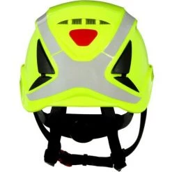 3M X5014V-CE Casque De Protection Avec Capteur UV, Réfléchissant, Avec Aération Vert Fluorescent EN 397, EN 12492 -3M Soldes Magasin 14483230 2