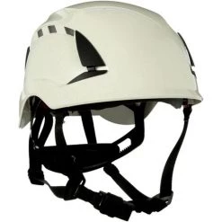 3M SecureFit X5001VE-CE Casque De Protection Avec Aération, Avec Capteur UV Blanc EN 397, EN 12492, EN 50365 - Blanc