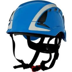 3M SecureFit X5003VE-CE Casque De Protection Avec Aération, Avec Capteur UV Bleu EN 397, EN 12492, EN 50365 - Bleu -3M Soldes Magasin 14483234 2