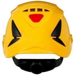 3M SecureFit X5502V-CE-4 Casque De Protection Avec Aération, Avec Capteur UV Jaune EN 397 - Jaune -3M Soldes Magasin 14483243 2