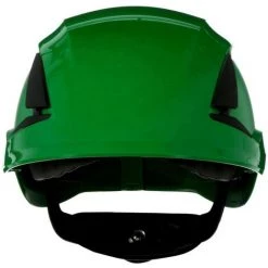 3M SecureFit X5504V-CE-4 Casque De Protection Avec Aération, Avec Capteur UV Vert EN 397 - Vert