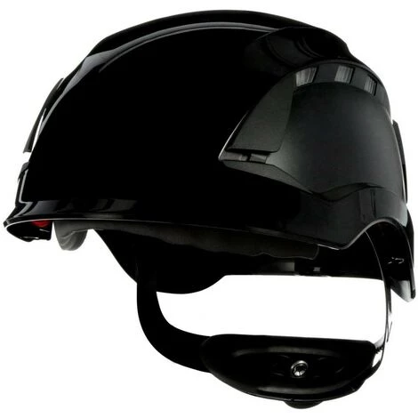3M SecureFit X5512V-CE-4 Casque De Protection Avec Aération, Avec Capteur UV Noir EN 397 4 3M SecureFit X5512V-CE-4 Casque De Protection Avec Aération, Avec Capteur UV Noir EN 397 – Image 2