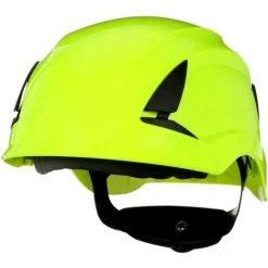 3M SecureFit X5514NVE-CE-4 Casque De Protection Avec Capteur UV Vert Fluorescent EN 397 - Vert Fluorescent -3M Soldes Magasin 14553658 2