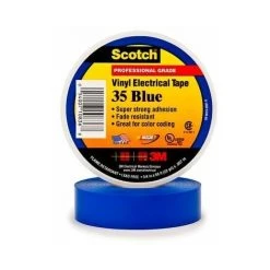 3M 80050 80611211584 SCOTCH 35 RUBAN ADHÉSIF 19 MM X 20 M BLEU -3M Soldes Magasin 14696569 2