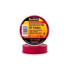 3M 80611211634 35 SCOTCH RUBAN D'ISOLATION ELECTRIQUE HAUTES PERFORMANCES, 19 MM X 20 M, VIOLET -3M Soldes Magasin 14698581 2