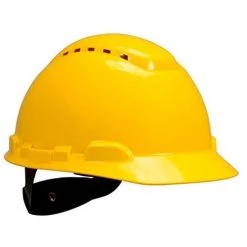 3M 3 M H700CGU-H700 CASQUE VENTILÉ HARNAIS STANDARD JAUNE