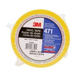 RUBAN ADHÉSIF PVC 3M 471IW-G50-D JAUNE (L X L) 33 M X 50 MM 1 ROULEAU(X)