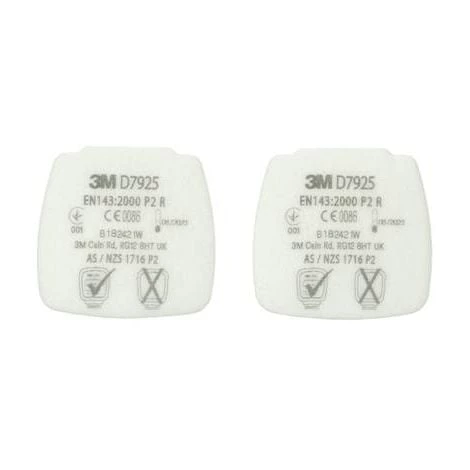 FILTRE ANTIPARTICULES P2 R 3M D7925 4 PC(S) 3 FILTRE ANTIPARTICULES P2 R 3M D7925 4 PC(S)