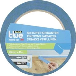 3M 3M 2093ELDABE36 Ruban De Masquage Pour Peinture ScotchBlue™ Bleu (L X L) 41 M X 36 Mm 1 Pc(s) - Bleu