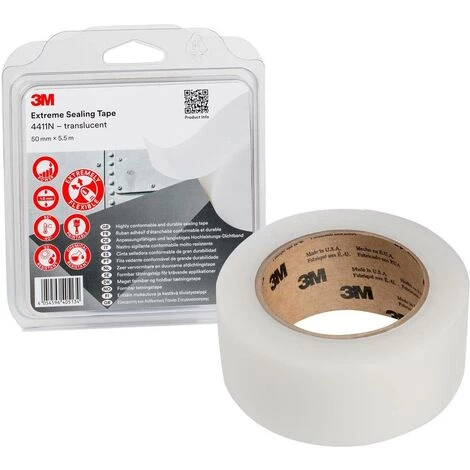 Joint En Bande 3M 4411N/IPS Translucide (L X L) 5.5 M X 50 Mm 1 Pc(s) 3 Joint En Bande 3M 4411N/IPS Translucide (L X L) 5.5 M X 50 Mm 1 Pc(s)