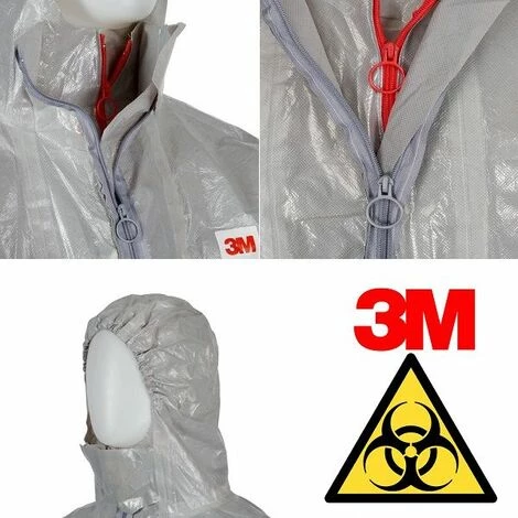 Combinaison De Protection Chimique 3M | M 4 Combinaison De Protection Chimique 3M | M – Image 2