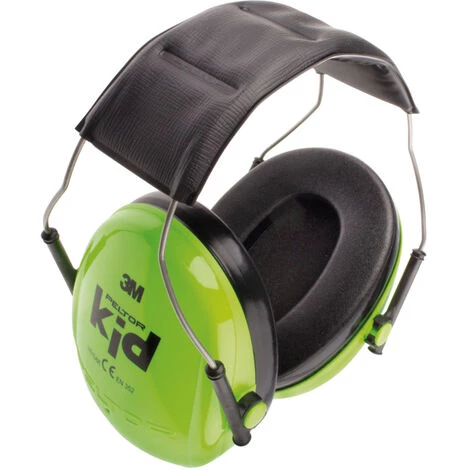 Protection Auditive Peltor™ 3M™ Pour Enfants, En Vert Fluo 3 Protection Auditive Peltor™ 3M™ Pour Enfants, En Vert Fluo