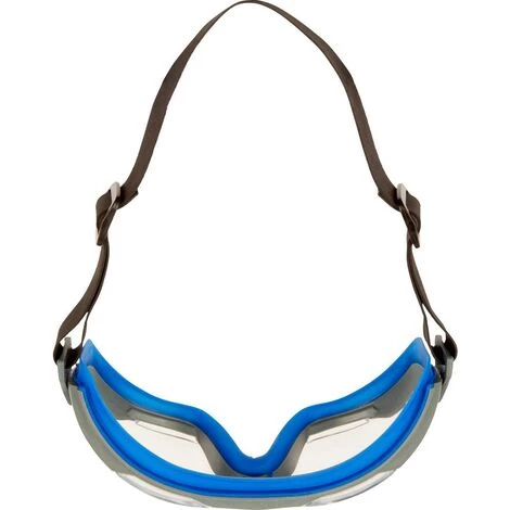 3M Goggle Gear 500 GG501NSGAF-BLU Lunettes Intégrales Avec Protection Anti-buée Bleu, Gris DIN EN 166 - Bleu, Gris 4 3M Goggle Gear 500 GG501NSGAF-BLU Lunettes Intégrales Avec Protection Anti-buée Bleu, Gris DIN EN 166 - Bleu, Gris – Image 2