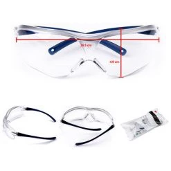 3M Lunettes De Securite, Anti-Buee Antisand Coupe-Vent -3M Soldes Magasin 18616690 3