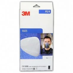 Filtres Anti-poussières P2R 5925 (x10 Paires) 3M 5 Filtres Anti-poussières P2R 5925 (x10 Paires) 3M -3M Soldes Magasin 2111307 2