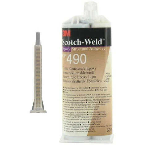 Pack Colle époxy Bi Composant 3M DP 490 50ml - Buse 3M Mélangeuse EPX Quadro 3 Pack Colle époxy Bi Composant 3M DP 490 50ml - Buse 3M Mélangeuse EPX Quadro