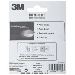 3M Dôme Amortisseur Rond Adhésif Transparent - Quantité: 20 - Ø (en Mm): 10 -3M Soldes Magasin 23558891 4