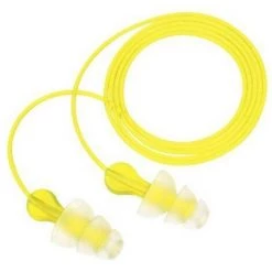 3M 100 Paires De Bouchons D'oreilles Réutilisables Tri-Flange 29db Avec Cordon