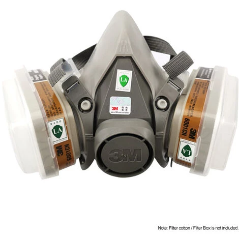 3M 6200 Masque Agaz Simple Masque Agaz 3M Demi-masque Anti-virus Anti-poussiere Sans Filtre Boite Filtre Coton 6 3M 6200 Masque Agaz Simple Masque Agaz 3M Demi-masque Anti-virus Anti-poussiere Sans Filtre Boite Filtre Coton – Image 4