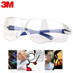 Lunettes 3M / 10434, Sable, Poussiere Et Brouillard, Lentille Transparente 1 Paire / Sac -3M Soldes Magasin 26978937 2