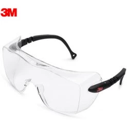 Lunettes 3M 12308 Lunettes Adouble Usage (peuvent Etre Portees Avec Des Lunettes Myopie) 1 Paire / Sac