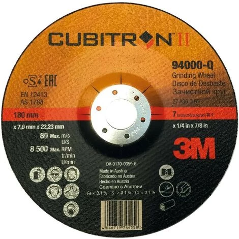 Meule D'ébarbage Cubitron II G2 115x7mm 3M 1 PCS 4 Meule D'ébarbage Cubitron II G2 115x7mm 3M 1 PCS – Image 2