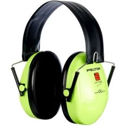 3M Peltor Optime I - Casque Antibruit Avec Serre-tête Pliable Contre Les Bruits Forts - Atténuation 27 DB - 1 X Casque En Jaune/noir