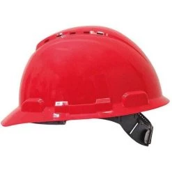 Casque De Travail Réglable 3M H700Crd Casque Rouge 3M H700Crd