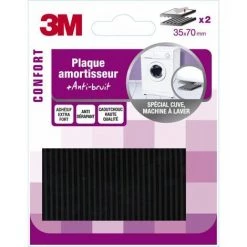3M Lot De 2 Amortisseurs En Caoutchouc 3M