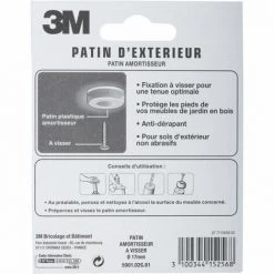 3M Lot De 8 Patins En Plastique 3M 9 3M Lot De 8 Patins En Plastique 3M -3M Soldes Magasin 35175070 4