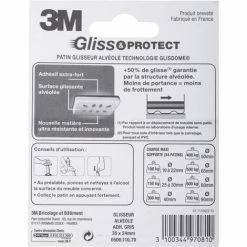 3M Lot De 4 Patins En Plastique 3M 9 3M Lot De 4 Patins En Plastique 3M -3M Soldes Magasin 35381677 4