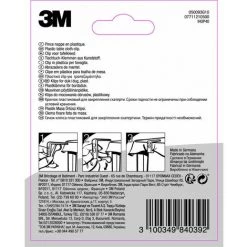 3M Lot De 4 Crochets à Clipser 3M, Blanc 9 3M Lot De 4 Crochets à Clipser 3M, Blanc -3M Soldes Magasin 35389316 4