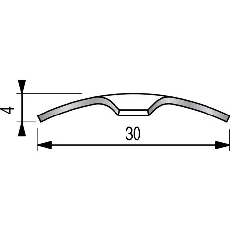 Seuil à Visser 30mm L.0,93m 3M Inox - 20 13 02 4 Seuil à Visser 30mm L.0,93m 3M Inox - 20 13 02 – Image 2