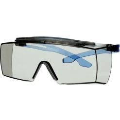 3M 3M SF3707XSGAF-BLU Surlunettes Avec Protection Anti-buée Bleu DIN EN 166, DIN EN 170, DIN EN 172