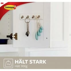 3M 3M Barre De Clé Command (L X L X H) 203 X 52 X 38 Mm Blanc, Métal Contenu: 1 Pc(s) -3M Soldes Magasin 39681247 3